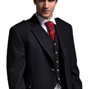 Black Argyll Jacket product photo