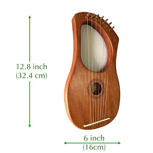 41Th8bdrd2L.jpg Lyre Harp Orchestral Strings Instrument with Tuning Wrench – Next Kilt