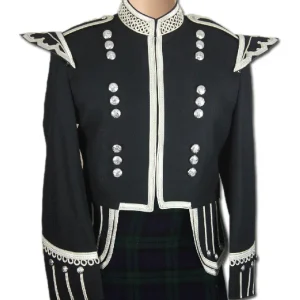 Piper Drummer Military Doublet Black product photo