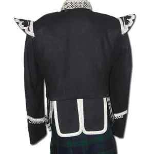 Piper Drummer Military Doublet Black – Next Kilt