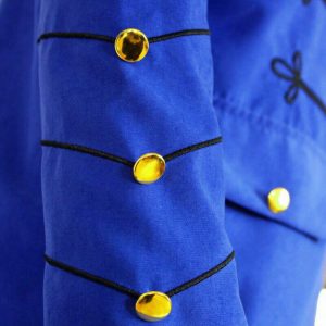 Blue Halloween Wool Drummer Military Marching Band Jacket – Next Kilt
