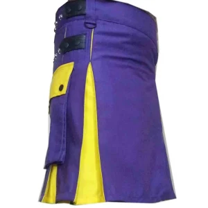 Blue Yellow Hybrid Utility Kilt – Next Kilt