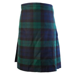 Gents Full Deluxe Black Watch Tartan Kilt product photo
