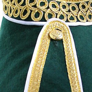 Green Pipe Band Doublet 100 wool high quality – Next Kilt