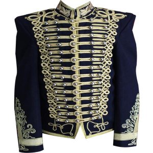 Hussars Military Dolman Gilt Braid Collar and Aiguillette product photo
