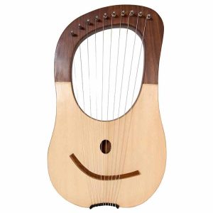 10 STRING LYRE HARP, ROSEWOOD product photo