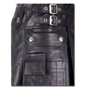 Leather Kilt with Twin Cargo Pockets – Next Kilt