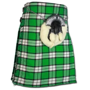 Longniddry Green Modern Tartan Kilt product photo