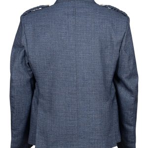 Men Gray Wool Argyle Jacket and with Five Button Waistcoat – Next Kilt