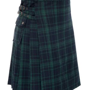 Mens Traditional Highland Scottish Kilt Tartan Utility Kilt product photo