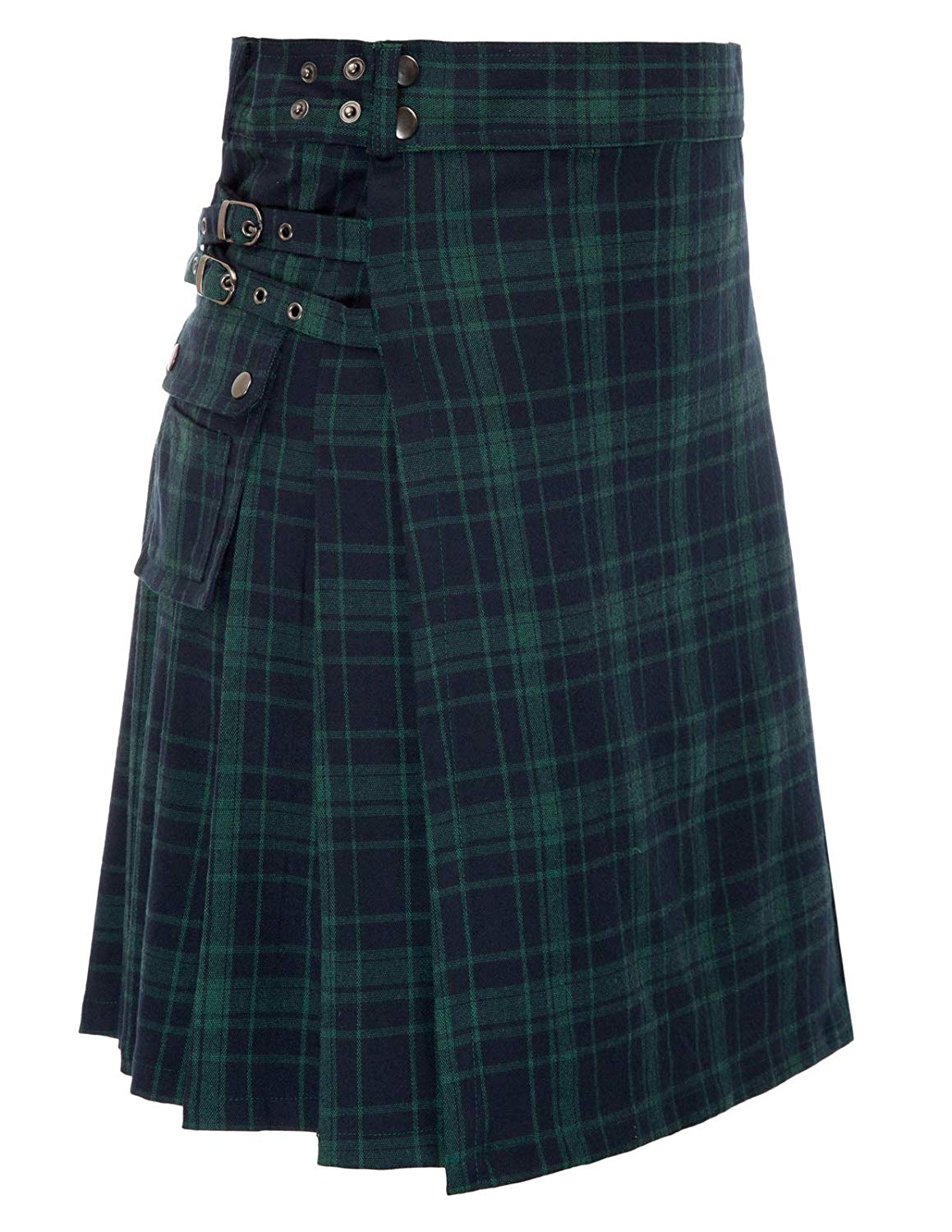 Mens Traditional Highland Scottish Kilt Tartan Utility Kilt product photo Mens Traditional Highland Scottish Kilt Tartan Utility Kilt product photo