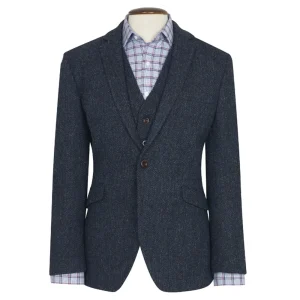 New 100 % Wool Premium Mens Tweed Jacket With Waistcoat/Vest product photo