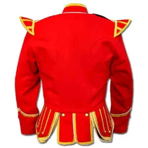 Red Highland Drummer Doublet jacket – Next Kilt