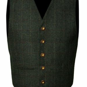 Trendy Scottish Tweed Argyle Kilt Jacket With Waistcoat/Vest – Next Kilt