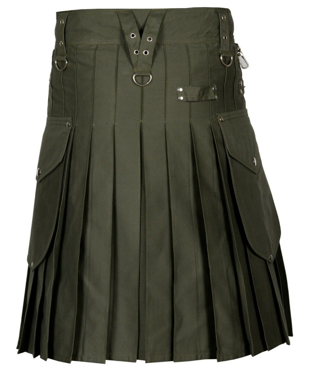 WhatsApp-Image-2020-09-12-at-6.09.38-PM.jpeg Olive Green Cargo Utility Kilts For Men – Next Kilt