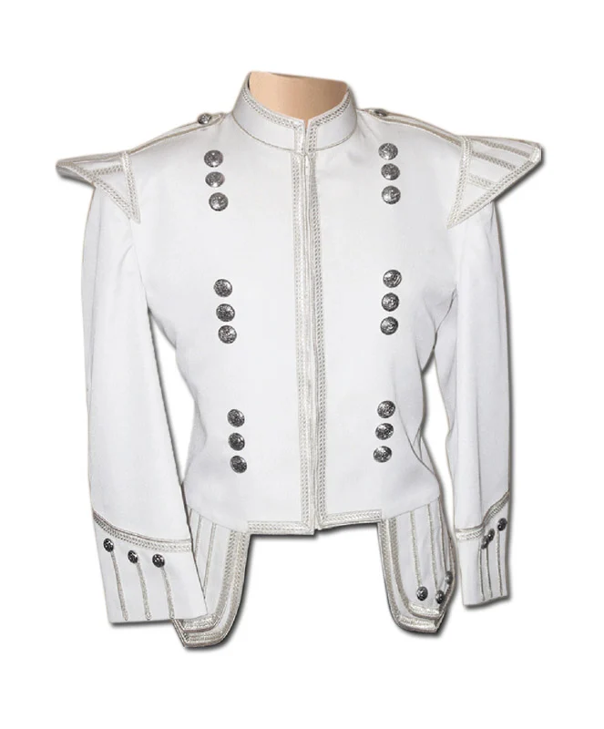 White Drummer Doublet Jacket product photo White Drummer Doublet Jacket product photo