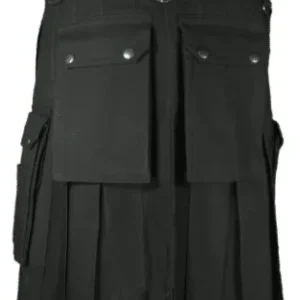 Women Wilderness Black Utility Kilt – Next Kilt