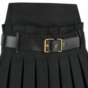 Women Scottish Luxurious Black Box Pleated Kilt Skirt – Next Kilt