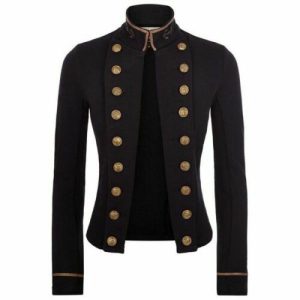 Black Ladies Officer's Wool Jackets Braid Jacket – Next Kilt