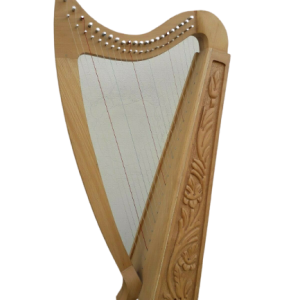 22 Strings Ash wood Celtic Irish Harp, Carry bag & Book – Next Kilt