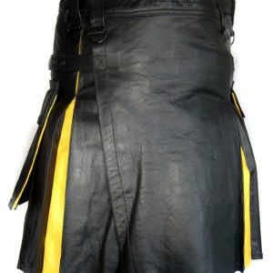 Hybrid Leather Kilt for Men product photo