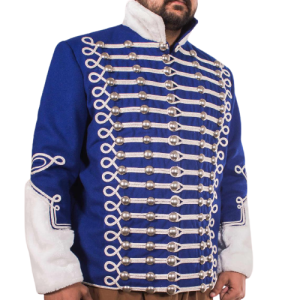Stylish blue Napoleonic uniforms - Napoleonic Prussian Hussars jacket Pelisse – Next Kilt