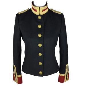 Women Wool Military hussar Jacket Army Officer Band Coat product photo
