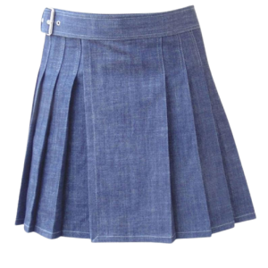 Unique Denim Kilt product photo