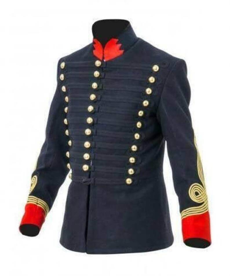 British Hussars Tunic British Napoleonic War Uniforms Civil War Wool product photo British Hussars Tunic British Napoleonic War Uniforms Civil War Wool product photo