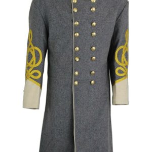 CONFEDERATE FROCK COAT OFFICERS DOUBLE BREASTED product photo