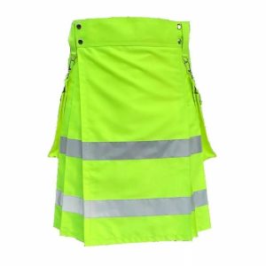 Kiltish Traditonal men Scottish Florescent utility Kilt product photo