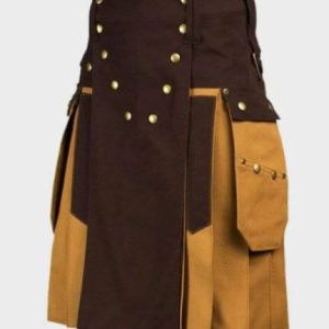 Scottish Modern Kilt with Stylish Pocket Kilt