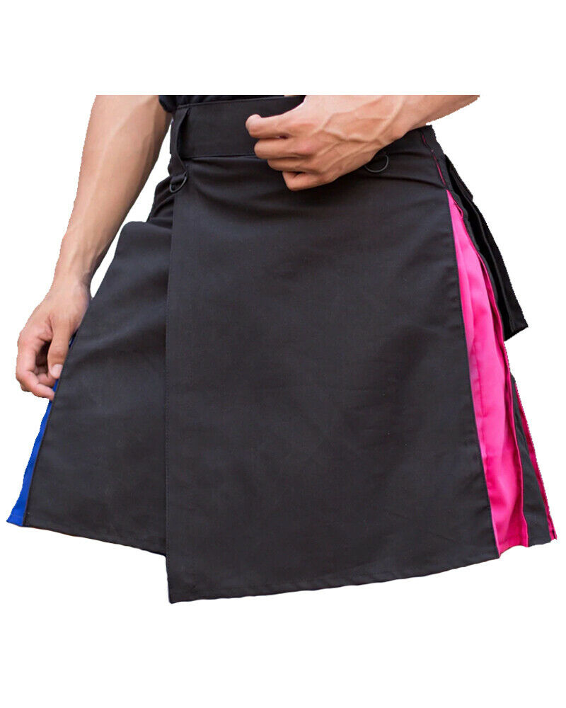 Pride Hybrid Kilt Custom Made Scottish Rainbow Kilts product photo Pride Hybrid Kilt Custom Made Scottish Rainbow Kilts product photo