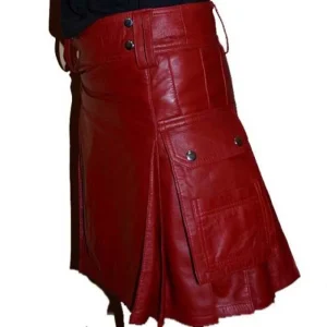 Leather Scottish Warrior Style Kilt – Next Kilt