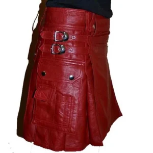 Leather Scottish Warrior Style Kilt product photo