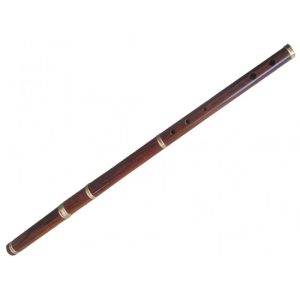 New Irish Professional Rosewood D Flute 4 Piece Natural Finish with Case product photo
