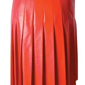 Red Gladiator Genuine Leather Kilt – Next Kilt