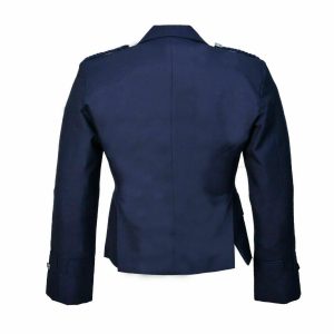 New Scottish Blue Wool Argyle Kilt Jacket With Waistcoat/Vest – Next Kilt