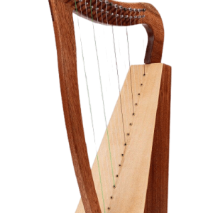 15 String Lever Harp Small Mini Harp Nylon Strings with Free Bag & Tuning Tool product photo