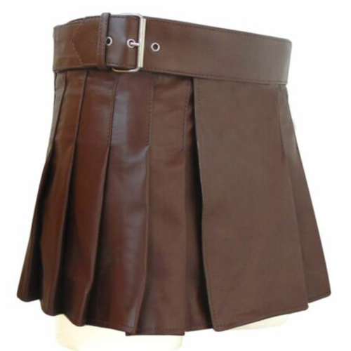 s-l500.png 2020 Buy New leather Brown utility kilt women Scottish kilt – Next Kilt
