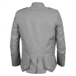 Sherrifmuir Grey Wool Pride Jacket – Next Kilt