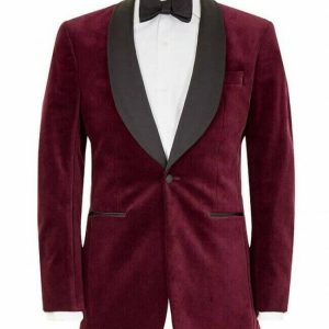 New Custom Made Smoking Jacket Classic Wear Modern Jacket product photo