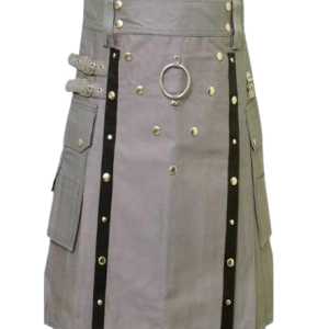 MODERN GREY UTILITY KILT product photo