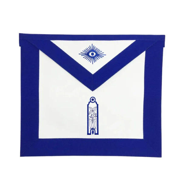 Junior Warden Blue Lodge Officer Apron - Royal Blue Junior Warden Blue Lodge Officer Apron - Royal Blue