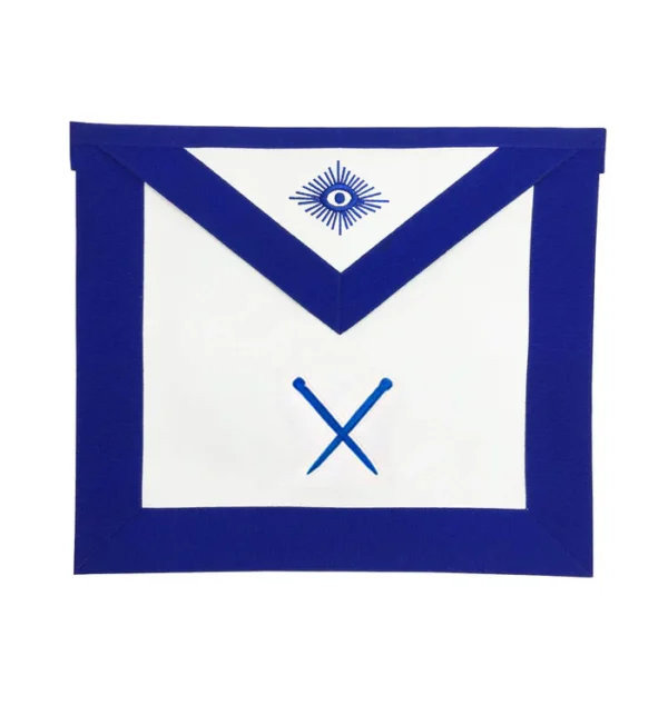Master of Ceremonies Blue Lodge Officer Apron - Royal Blue Master of Ceremonies Blue Lodge Officer Apron - Royal Blue