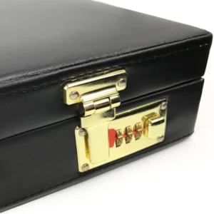 Masonic Apron Case - Black Grand Hard Briefcase
