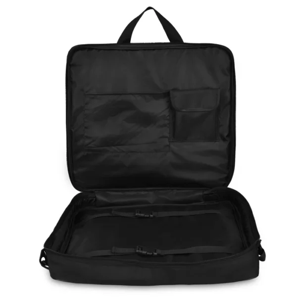 Master Mason Blue Lodge Apron Case - Black Cordura Fabric with Gold Emblem