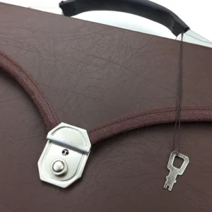Master Mason Blue Lodge Apron Case - Leather Square & Compass G MM/WM