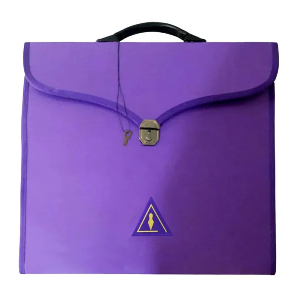 Masonic Cryptic Purple MM/WM and Provincial Full Dress Cases II Masonic Cryptic Purple MM/WM and Provincial Full Dress Cases II