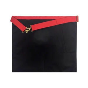 High Priest Royal Arch Chapter Officer Apron - Red Machine Embroidery